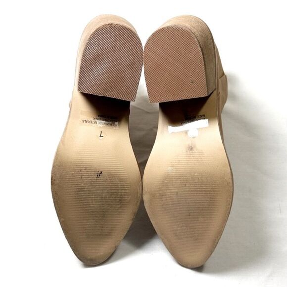 Report Odesa Grained W/Leather Stack Booties - Picture 5 of 5